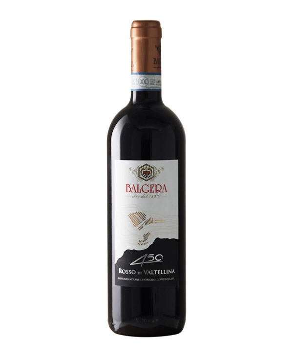 Balgera Rosso di Valtellina DOC Lombardia 2018 Vino Fermo Rosso