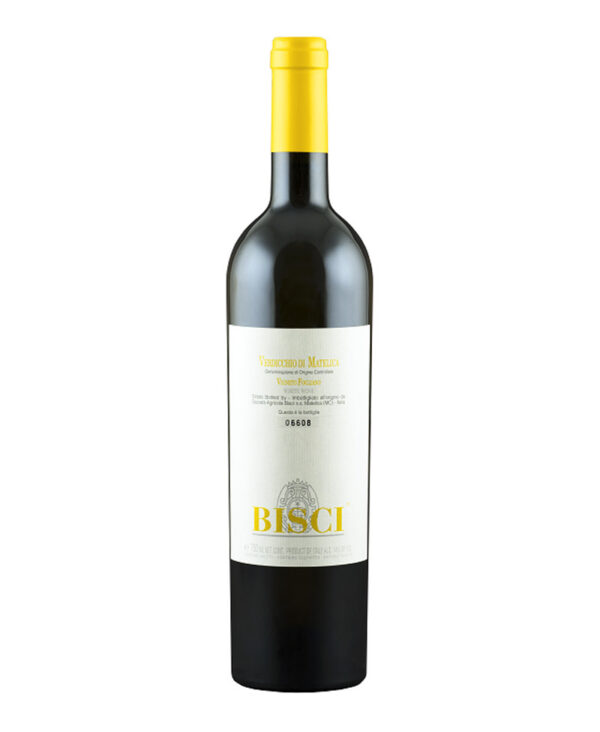Bisci Verdicchio di Matelica DOC Bianco 2021 Vino Biologico Marche