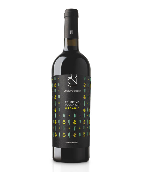 Feudi Salentini Primitivo Rosso IGP Puglia Biologico 2022 Vino Fermo
