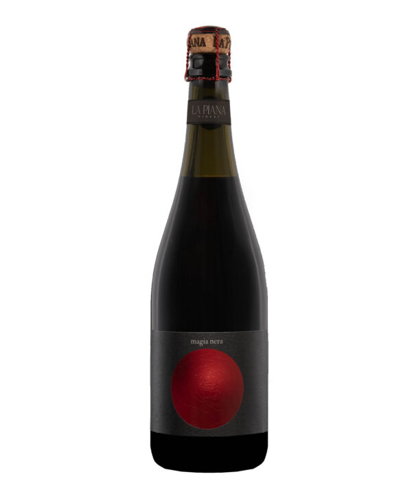 La Piana Magia Nera Lambrusco Grasparossa di Castelvetro DOC Rosso Bio Bollicine