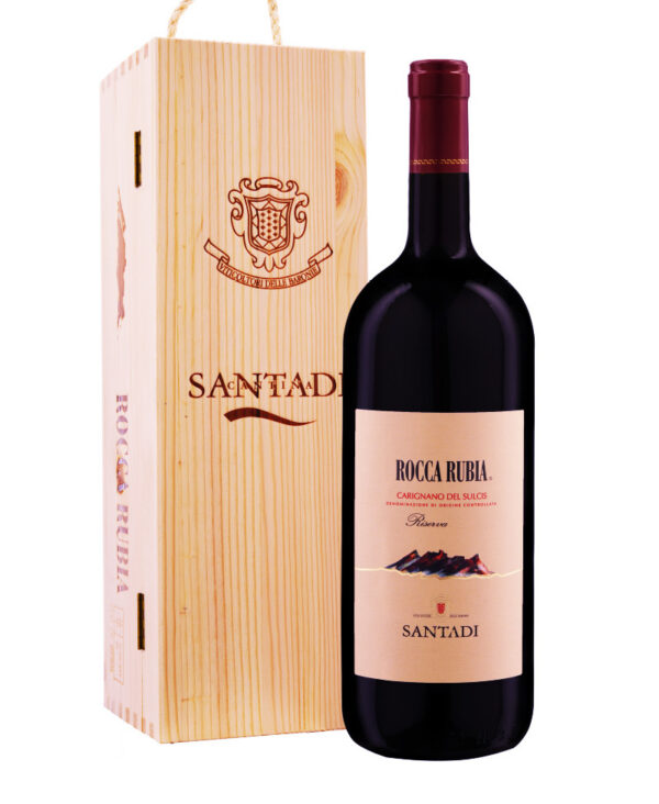 Santadi Carignano del Sulcis DOC Riserva Rosso 2021 Sardegna Cassa Legno