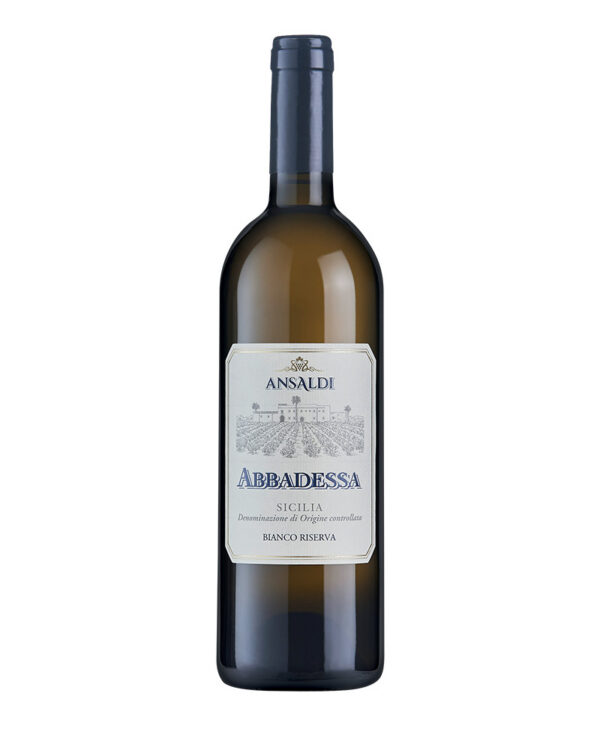 Ansaldi 2018 Bianco Riserva DOC Sicilia Vino Fermo Biologico