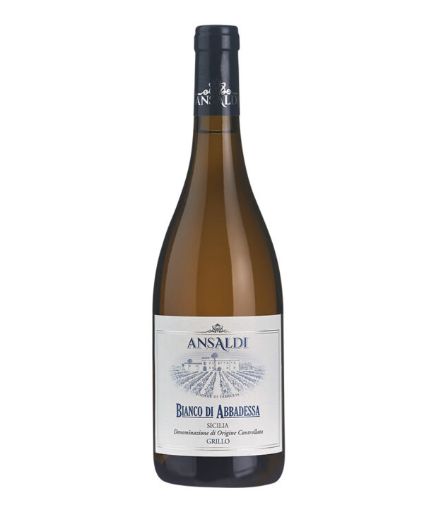 Ansaldi Grillo Bianco DOC Sicile 2023 Vin biologique Fermo