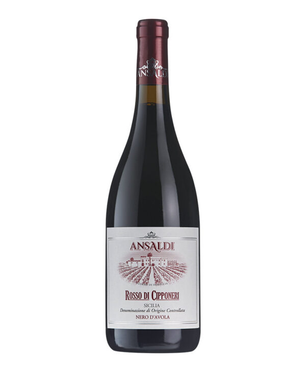 Ansaldi Nero d’Avola DOC Sicilia 2019 Rosso Biologico Vino Fermo