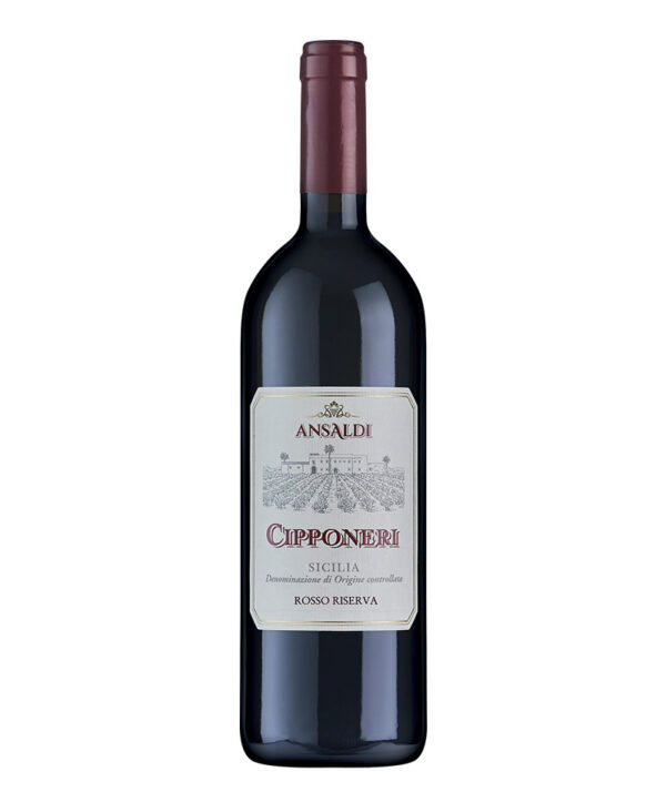 Ansaldi Rosso Riserva DOC Sicilia 2017 Vino Fermo Biologico