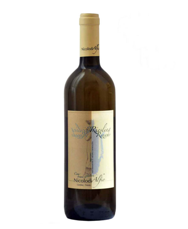 Nicolodi Alfio Riesling Renano DOC Trentino Bianco 2020 Vino Fermo