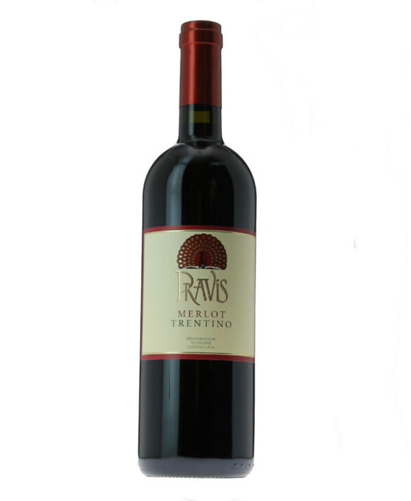 Pravis Merlot 2020 DOC Trentino Vino Rosso Fermo