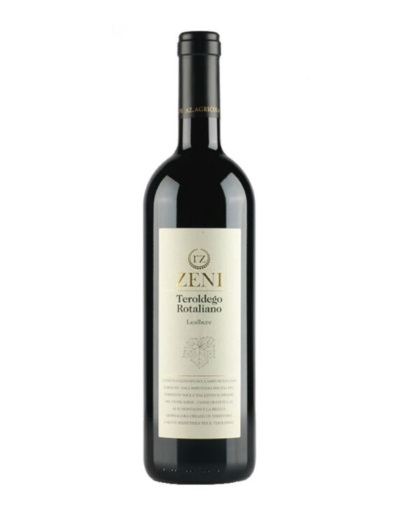 Zeni Teroldego Rotaliano DOC Rosso 2022 Vino Fermo Trentino 0375 ml