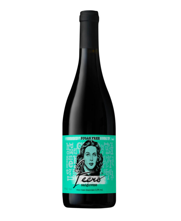 Zeero Vini Dealcolati Sangiovese Rosso Toscana 2022 Vin Sans Sucre Vino Fermo