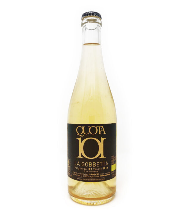 Quota 101 Garganega Sur Lie Frizzante Bianco 2023 IGP Biologico Bollicine